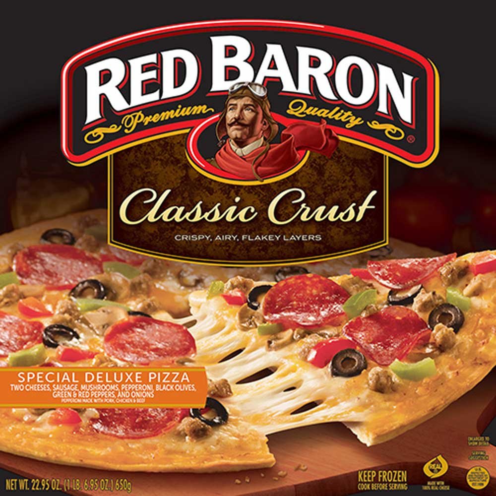 Amazon.com : Red Baron Special Deluxe Classic Crust Pizza, 22.95